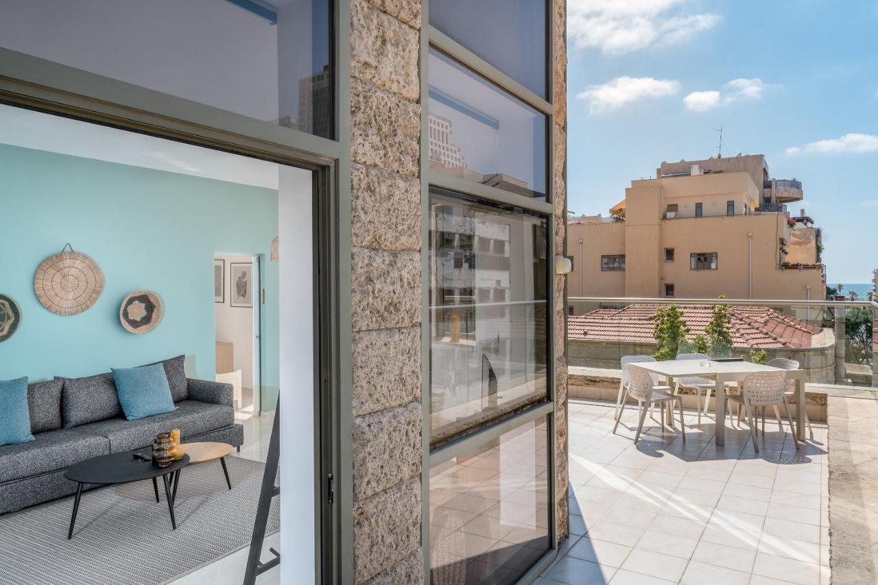 Superbe Apt Avec Terrasse Tres Proche De La Mer ! Tel Aviv Exterior photo