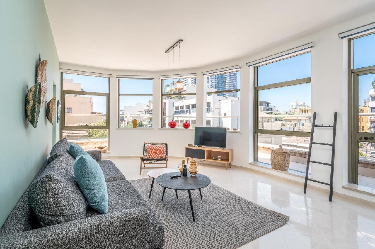 Superbe Apt Avec Terrasse Tres Proche De La Mer ! Tel Aviv Exterior photo